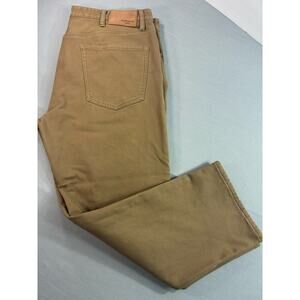 Weatherproof Vintage Original Canvas Pants Fleece Lined Tan Workwear 42x30